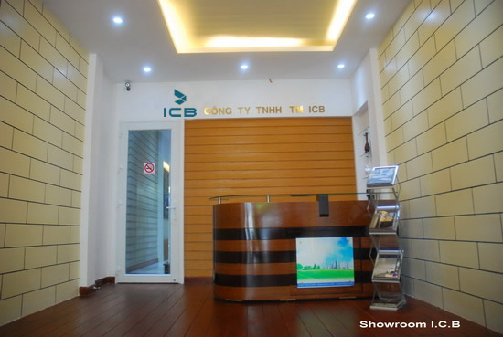showroom công ty ICB cung cấp tấm Cemboard